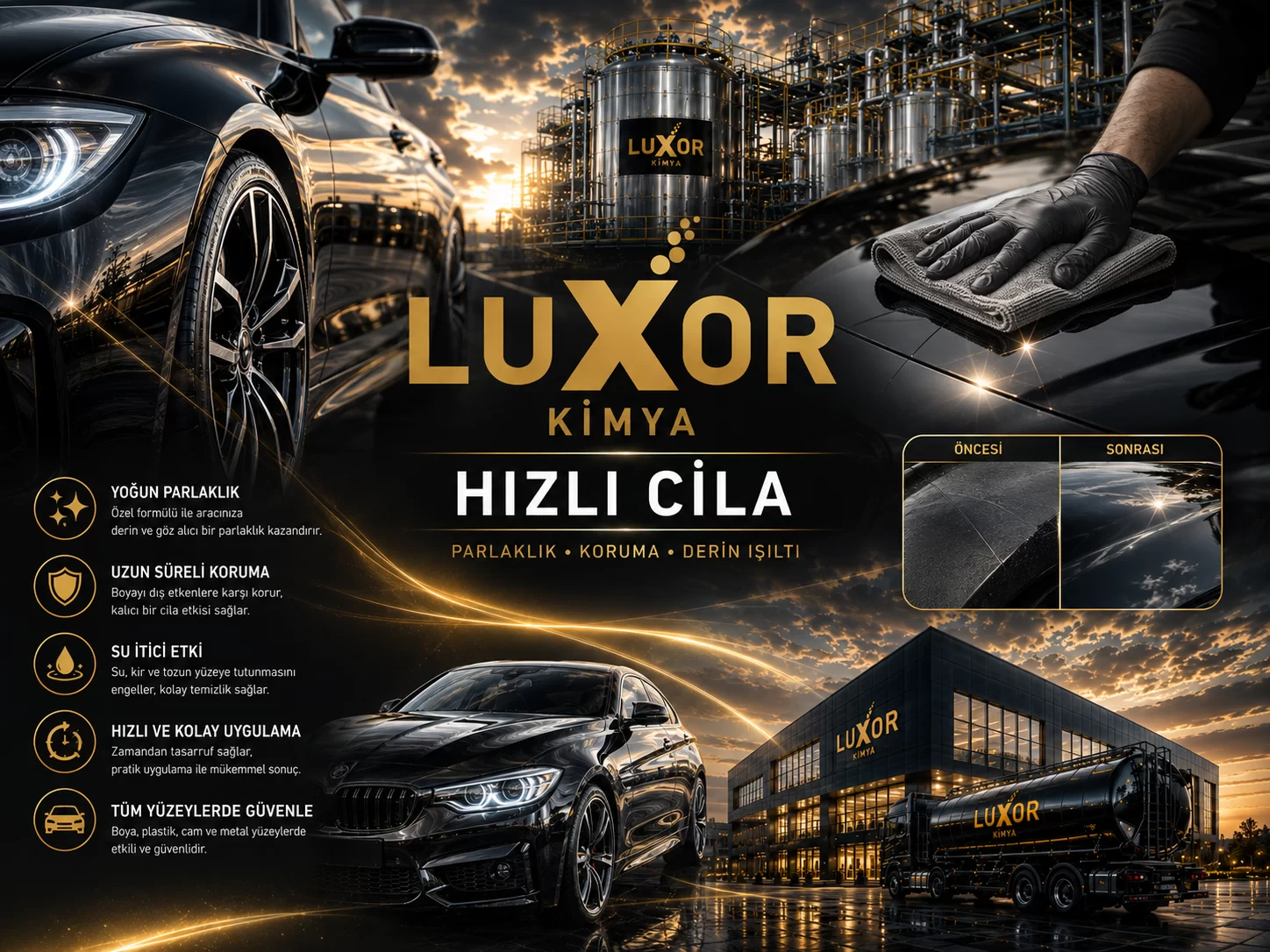 Luxor Kimya Hızlı Cila