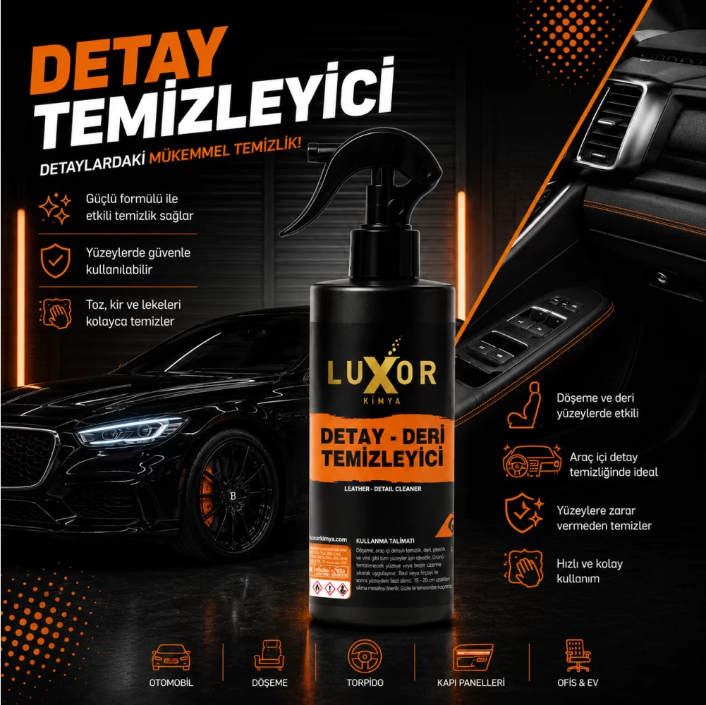 Luxor Kimya Detay Deri Temizleyici ek görsel