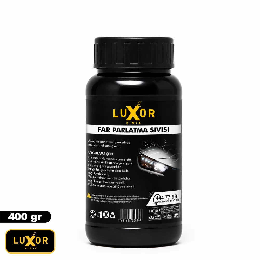 Luxor Kimya Far Parlatma Sıvısı 400 Gr