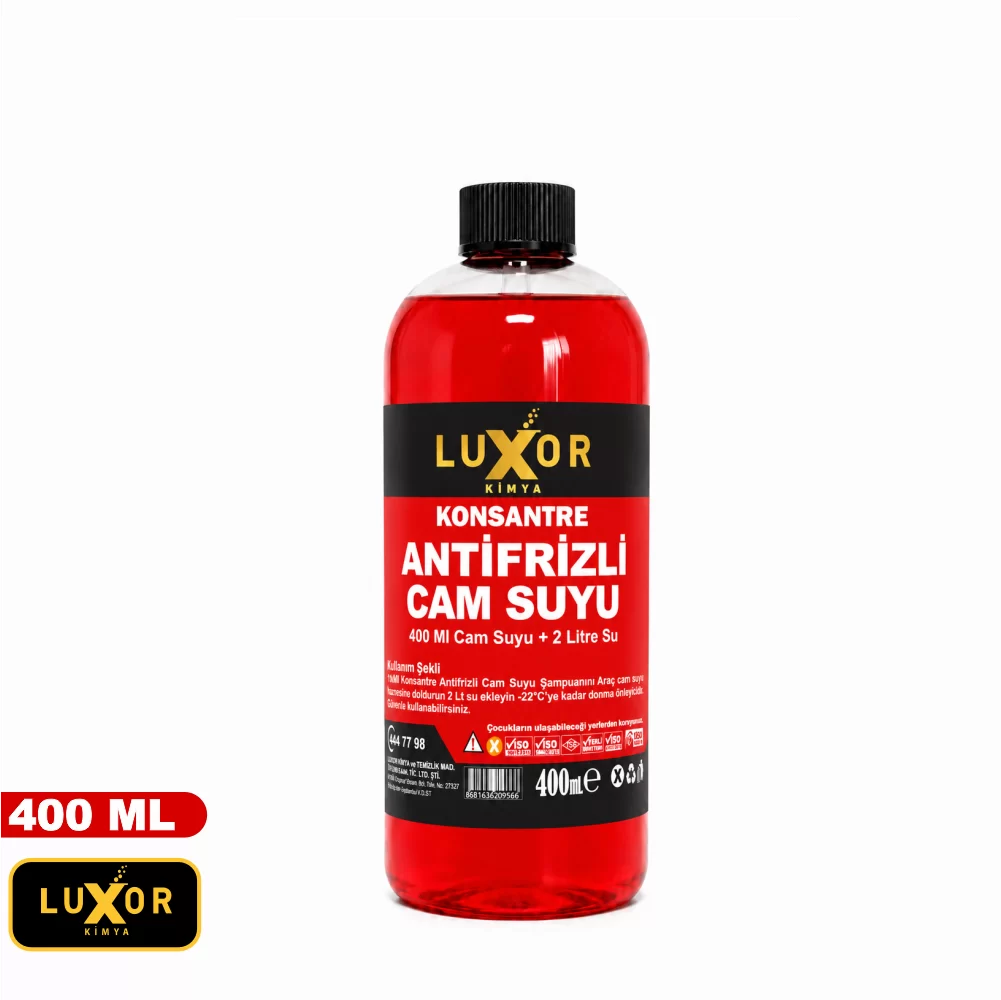 Luxor Kimya Antifrizli Konsantre Cam Suyu