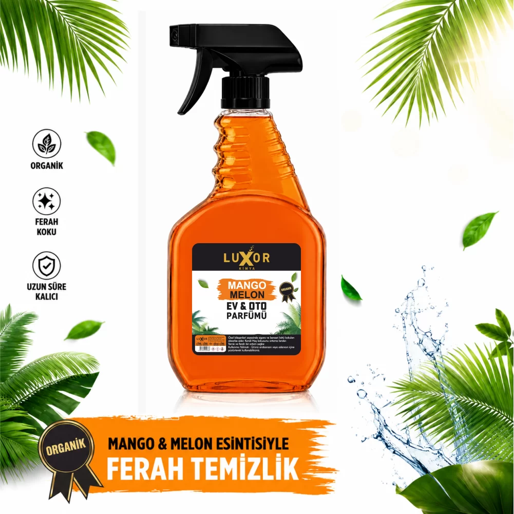 Luxor Kimya Mango & Melon (Kavun) Ev ve Oto Parfümü 1 LT ek görsel