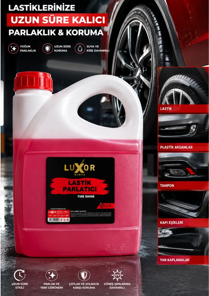 Luxor Kimya Lastik Parlatıcı 3 kg ek görsel