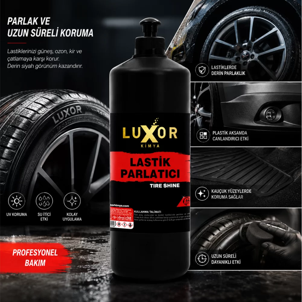 Luxor Kimya Gold Lastik Parlatıcı 473 ml ek görsel