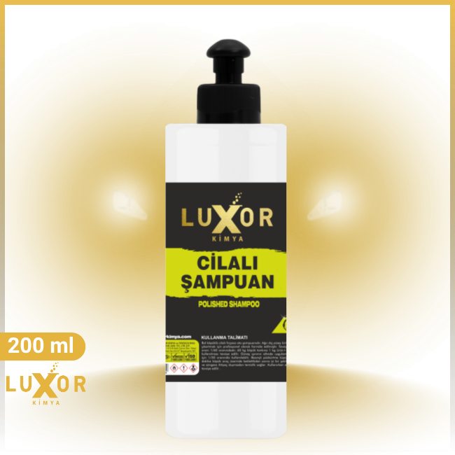 Luxor Kimya Cilalı Oto Şampuanı 200 ml