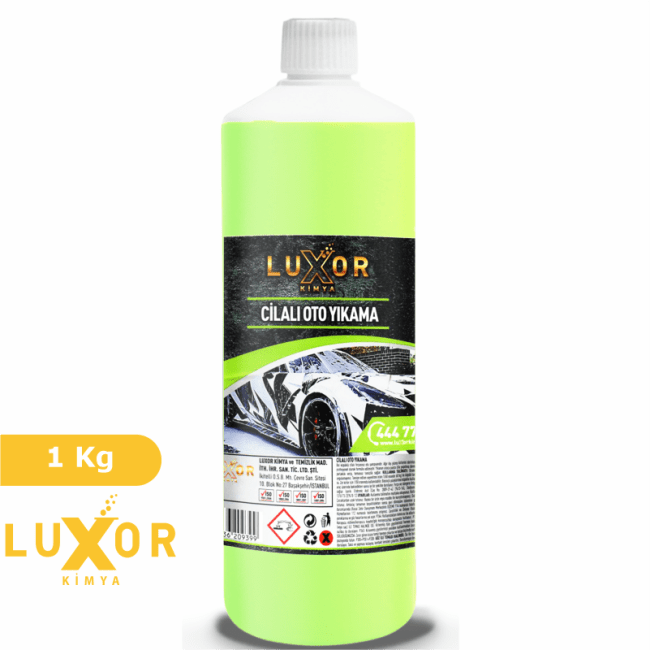 Luxor Kimya Cilalı Oto Şampuanı 1 Lt